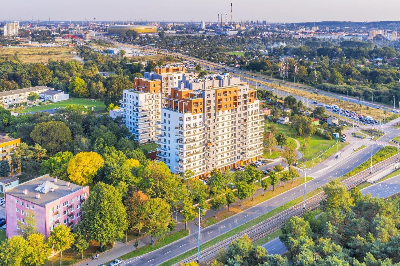 Pomorskie Apartamenty Baltica Towers Gdańsk Exteriör bild