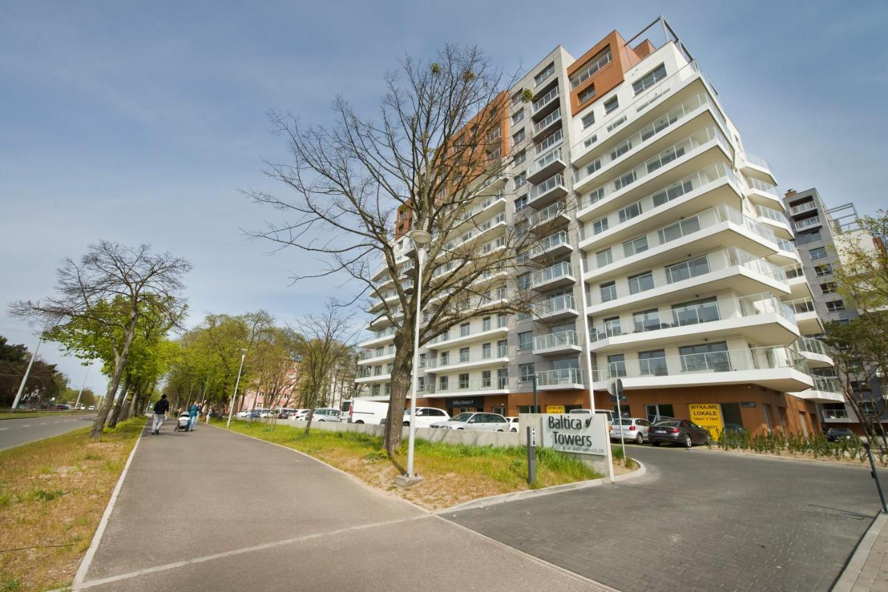 Pomorskie Apartamenty Baltica Towers Gdańsk Exteriör bild