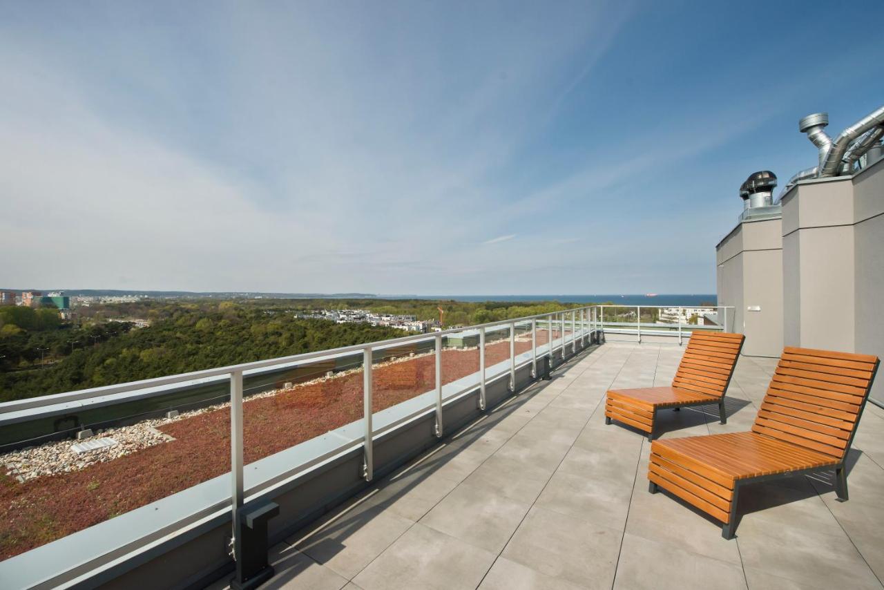 Pomorskie Apartamenty Baltica Towers Gdańsk Exteriör bild