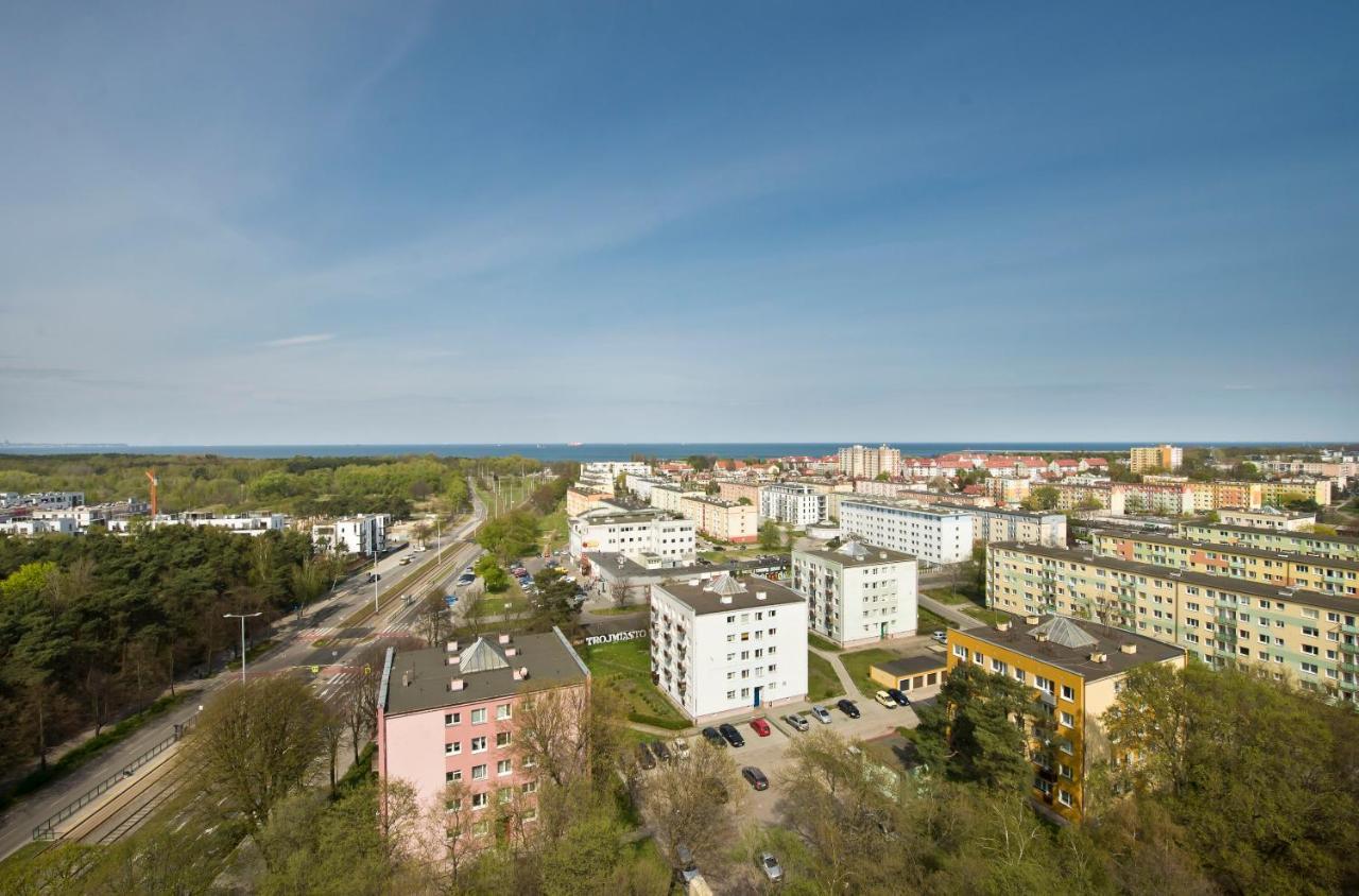Pomorskie Apartamenty Baltica Towers Gdańsk Exteriör bild